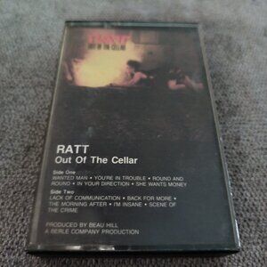 RATT OUT OF THE CELLAR 1984 CASSETTE TAPE